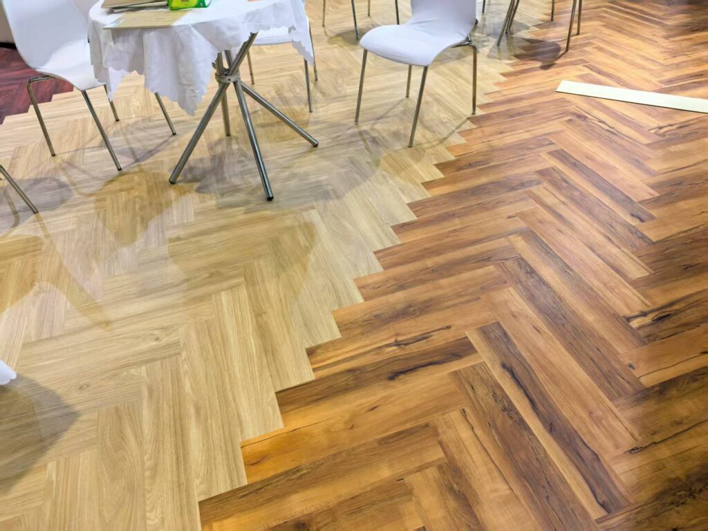 lvt herringbone flooring